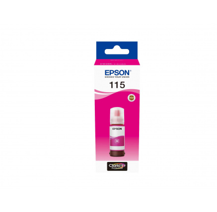 EPSON ink bar 115 EcoTank Magenta ink bottle EPSON ink bar 115 EcoTank Magenta ink bottle