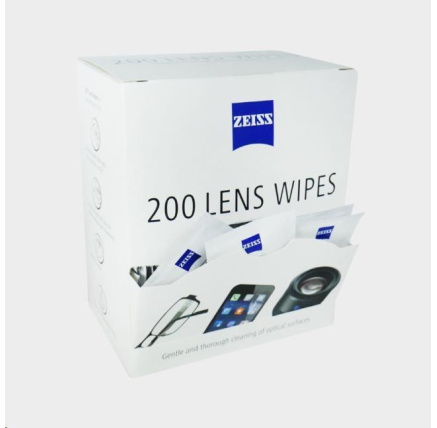 BAZAR - Zeiss Pre-Moistened Cleaning Cloths - Poškozený obal (Komplet)