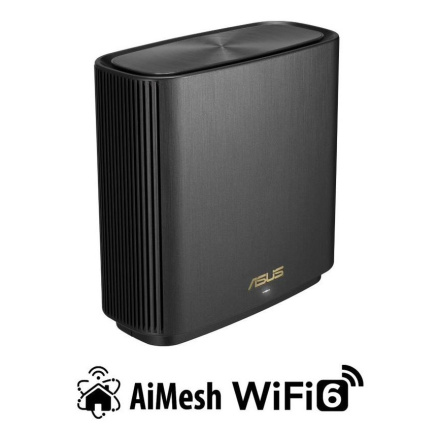 ASUS ZenWifi XT8 v2 1-pack black Wireless AX6600 Wifi 6 Tri-Band Gigabit Mesh system