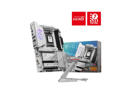 MSI MB Sc AM5 MPG B850 EDGE TI WIFI, AMD B850, 4xDDR5, 1xHDMI, WiFi, ATX