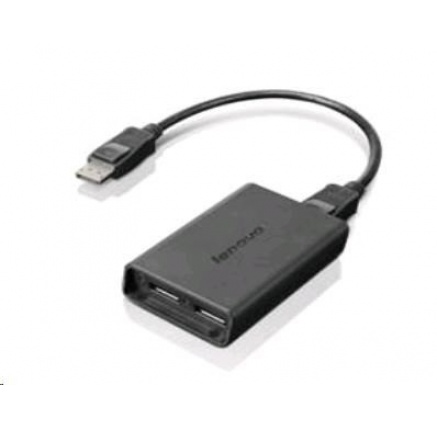 LENOVO adaptér DisplayPort to Dual DisplaPort - přenos signálu z DP na Dual DP LENOVO adaptér DisplayPort to Dual DisplaPort - přenos signálu z DP na Dual DP