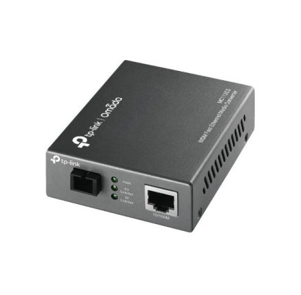 TP-Link OMADA MC112CS WDM media konvertor (1x100Mb/s, 1x simplex SC/UPC, SM, 1310/1550nm, 20km)