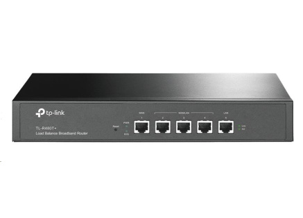 TP-Link TL-R480T+ router s rozdělováním zátěže (1xWAN,1xLAN,3xWAN/LAN)