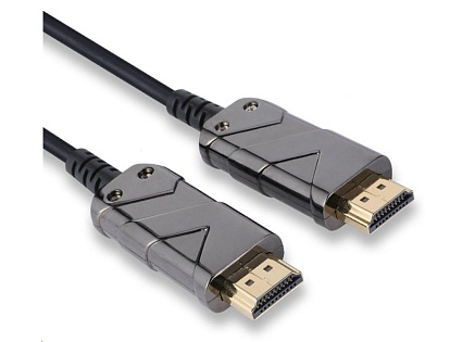 PREMIUMCORD Ultra High Speed HDMI 2.1 optický fiber kabel 8K@60Hz,zlacené 50m