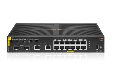 HPE Aruba Networking CX 6000 12G Class4 PoE 2G/2SFP 139W Switch R8N89AR RENEW HPE Aruba Networking CX 6000 12G Class4 PoE 2G/2SFP 139W Switch R8N89AR RENEW