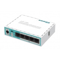 MikroTik RouterBOARD hEX lite, 850MHz CPU, 64MB RAM, 5x LAN, vč. L4 licence
