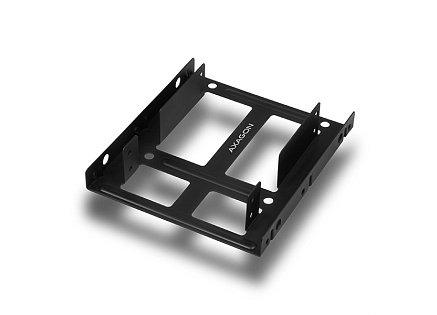 AXAGON RHD-225, kovový rámeček pro 2x 2.5" HDD/SSD do 3.5" pozice, montáž ventilátoru AXAGON RHD-225, kovový rámeček pro 2x 2.5" HDD/SSD do 3.5" pozice, montáž ventilátoru