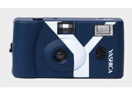 YASHICA MF-1 Snapshot Art Camera (Prussian Blue) - analogový fotoaparát YASHICA MF-1 Snapshot Art Camera (Prussian Blue) - analogový fotoaparát