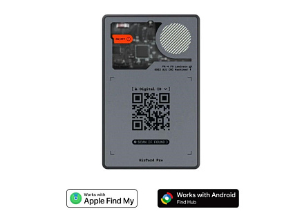 Rolling Square AirCard Pro Dual – Apple, Android Bluetooth tracker Rolling Square AirCard Pro Dual – Apple, Android Bluetooth tracker