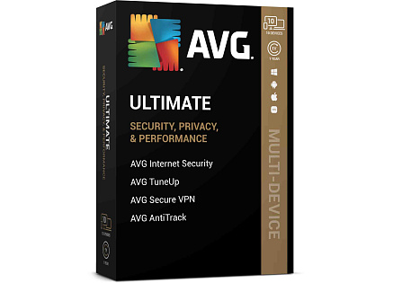 _Nová AVG Ultimate (Multi-Device, max. 10 připojených PC ) na 12 měsíců