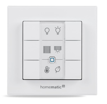 Homematic IP Nástěnný dálkový ovladač - 6 tlačítek, se symboly
