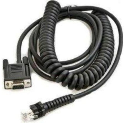 Datalogic kabel RS-232 PWR, 9P, Female, Coiled, 3.6 m, CAB-459 Datalogic kabel RS-232 PWR, 9P, Female, Coiled, 3.6 m, CAB-459