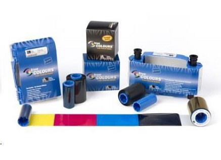 Zebra ribbon, 1/2 YMCKO