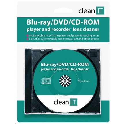 CLEAN IT čistící CD pro Blu-ray/DVD/CD-ROM přehrávače (náhrada za CL-32)