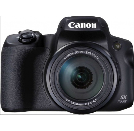 Canon PowerShot SX70 HS, 20.3Mpix, 65x zoom, WiFi, 4K video - černý