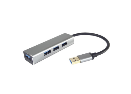 PremiumCord USB 3.0 Superspeed HUB 4-portový
