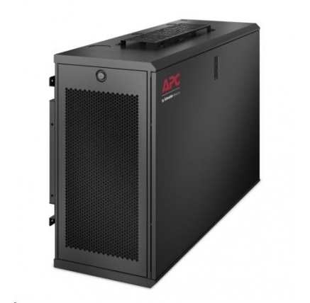 APC NetShelter WX 6U Low-Profile Wallmount Enclosure 230V Fans