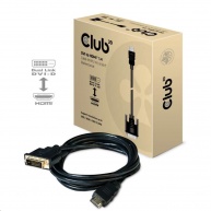 Club3D Kabel DVI-D na HDMI 1.4 obousměrný, (M/M), 2m