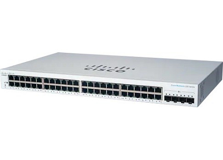 Cisco switch CBS220-48T-4X (48xGbE,4xSFP+)