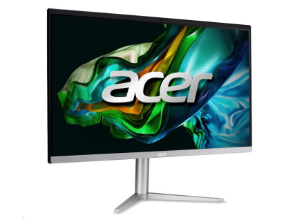ACER PC AiO Aspire C24-1300, Ryzen 3 7320U,23,8" FHD IPS,8GB,512GB M.2 SSD,Radeon610M,W11Original,stříbrná,KB+Mouse