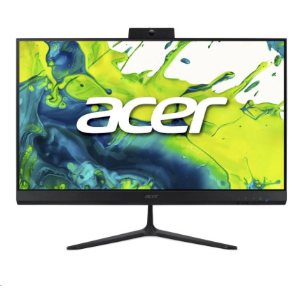 ACER PC AiO Aspire C24-2G_LubC5120U_65W,Core5 120U,23.8" FHD,8GB,512GB SSD,UHD,Linux,Black