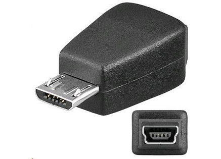 PREMIUMCORD Redukce USB 2.0 Mini B - Micro B (F 5pin/M)
