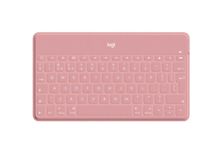 Logitech Keyboard Keys-To-Go, US, blush, apple