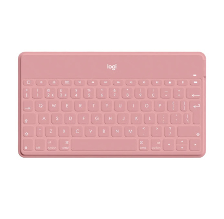 Logitech Keyboard Keys-To-Go, US, blush, apple