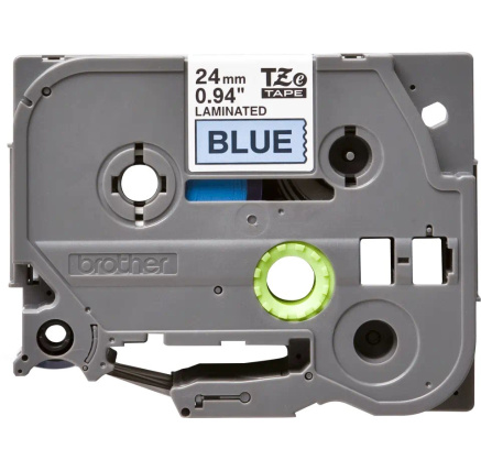 BROTHER TZE551 - kazeta TZ šířky 24mm, laminovaná TZE-551, modrá/černé písmo BROTHER TZE551 - kazeta TZ šířky 24mm, laminovaná TZE-551, modrá/černé písmo