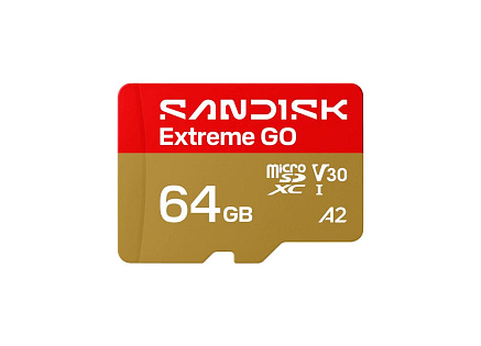 SanDisk micro SDXC karta 64GB Extreme GO (170 MB/s , UHS-I U3 V30) SanDisk micro SDXC karta 64GB Extreme GO (170 MB/s , UHS-I U3 V30)