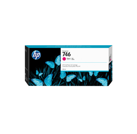 HP 746 300-ml Magenta Ink Cartridge HP 746 300-ml Magenta Ink Cartridge