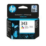 HP 343 Tri-color Ink Cart, 7ml, C8766EE (330 pages)