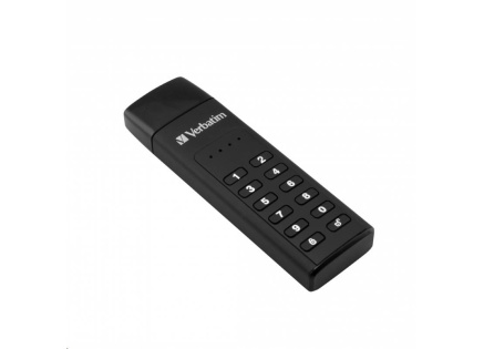 VERBATIM USB 3.0 Drive 128 GB - Keypad Secure (R:160/W:150 MB/s) GDPR VERBATIM USB 3.0 Drive 128 GB - Keypad Secure (R:160/W:150 MB/s) GDPR