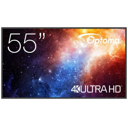 Optoma FPD N3551K 55" -  4K UHD / Android 11 / 450 nits / 4GB RAM / 32GB ROM / 2x 10W speaker