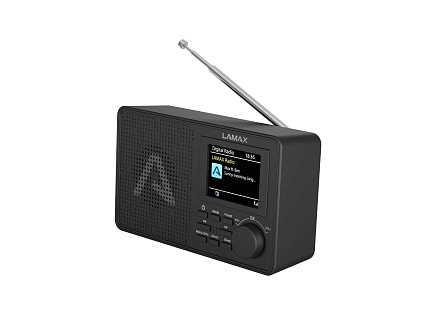 LAMAX RadioVox1 DAB - Přenosné DAB+ rádio s FM tunerem a Bluetooth LAMAX RadioVox1 DAB - Přenosné DAB+ rádio s FM tunerem a Bluetooth