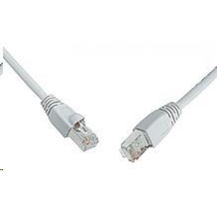 Solarix Patch kabel CAT5E SFTP PVC 10m šedý snag-proof C5E-315GY-10MB Solarix Patch kabel CAT5E SFTP PVC 10m šedý snag-proof C5E-315GY-10MB