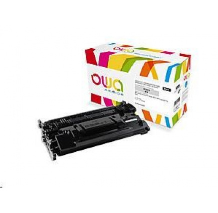 OWA Armor toner pro HP Laserjet Ese M501, M506, M520, M527 MFP,18000 stran, CF287X, černá/black OWA Armor toner pro HP Laserjet Ese M501, M506, M520, M527 MFP,18000 stran, CF287X, černá/black