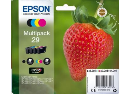 EPSON Multipack 4-colours "Jahoda" 29 Claria Home Ink