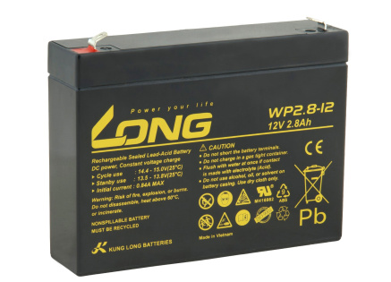 AVACOM Long 1LONG baterie 12V 2,8Ah F1 (WP2.8-12) AVACOM Long 1LONG baterie 12V 2,8Ah F1 (WP2.8-12)