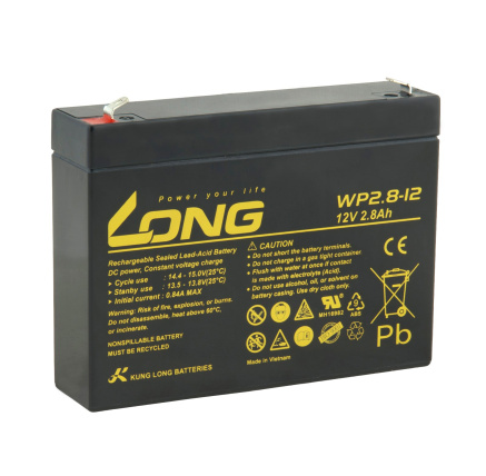AVACOM Long 1LONG baterie 12V 2,8Ah F1 (WP2.8-12) AVACOM Long 1LONG baterie 12V 2,8Ah F1 (WP2.8-12)