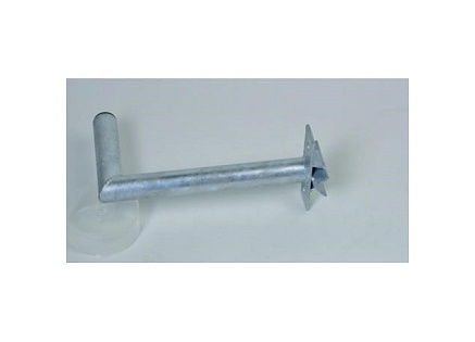 Držák antény na stožár s vinklem, žárový zinek, délka 35cm