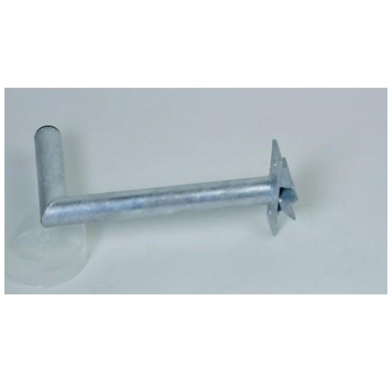 Držák antény na stožár s vinklem, žárový zinek, délka 35cm