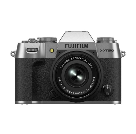Fujifilm X-T50 + Fujinon XC15-45mm silver