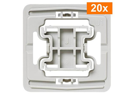 Homematic IP  Adaptér Jung J1, set 20ks - EQ3-ADA-J1-20