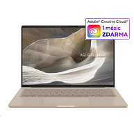 ASUS NTB Zenbook A14 (UX3407QA-OLED180W), X1 26 100, 14" 1920x1200, 16GB, 1TB SSD, Adreno, W11 Home, Zabriskie Beige