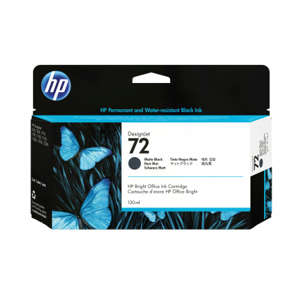 HP 72 Black matte DJ Ink Cart, 130 ml, C9403A HP 72 Black matte DJ Ink Cart, 130 ml, C9403A