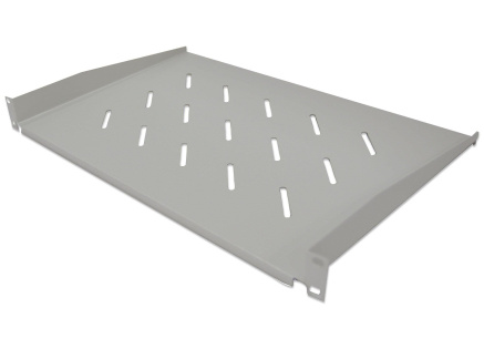 Intellinet police do racku 19", 1U, 300mm, šedá, perforovaná