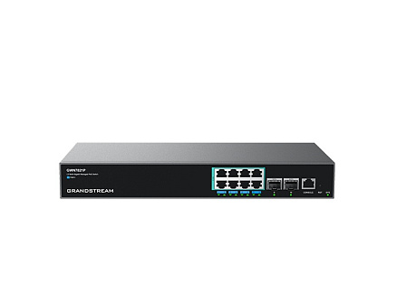 Grandstream GWN7821P managed network switch L3, 8x 2,5GbE, PoE