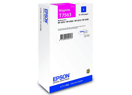 EPSON Ink bar WF-8xxx Series Ink Cartridge L Magenta - 1500str. (14 ml) EPSON Ink bar WF-8xxx Series Ink Cartridge L Magenta - 1500str. (14 ml)