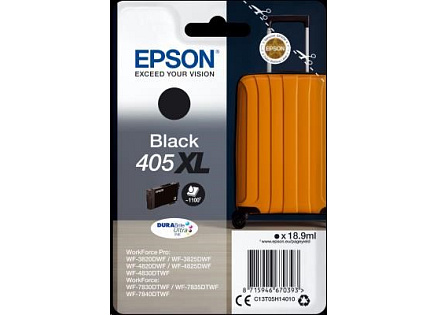 EPSON ink čer Singlepack Black 405XL Durabrite Ultra